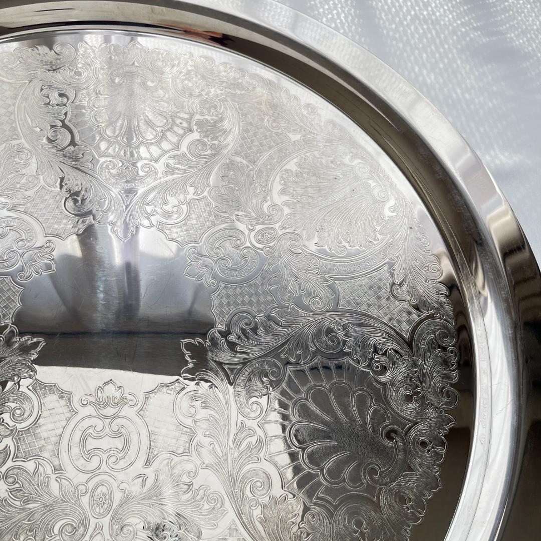 【KENT】ギャラリートレー / センターピース　48cm 特大サークル