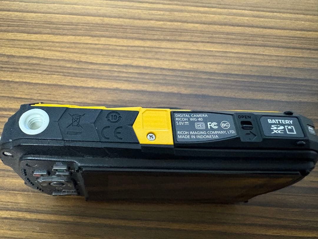 RICOH WG-40 防水コンパクトデジタルカメラ 動作確認済