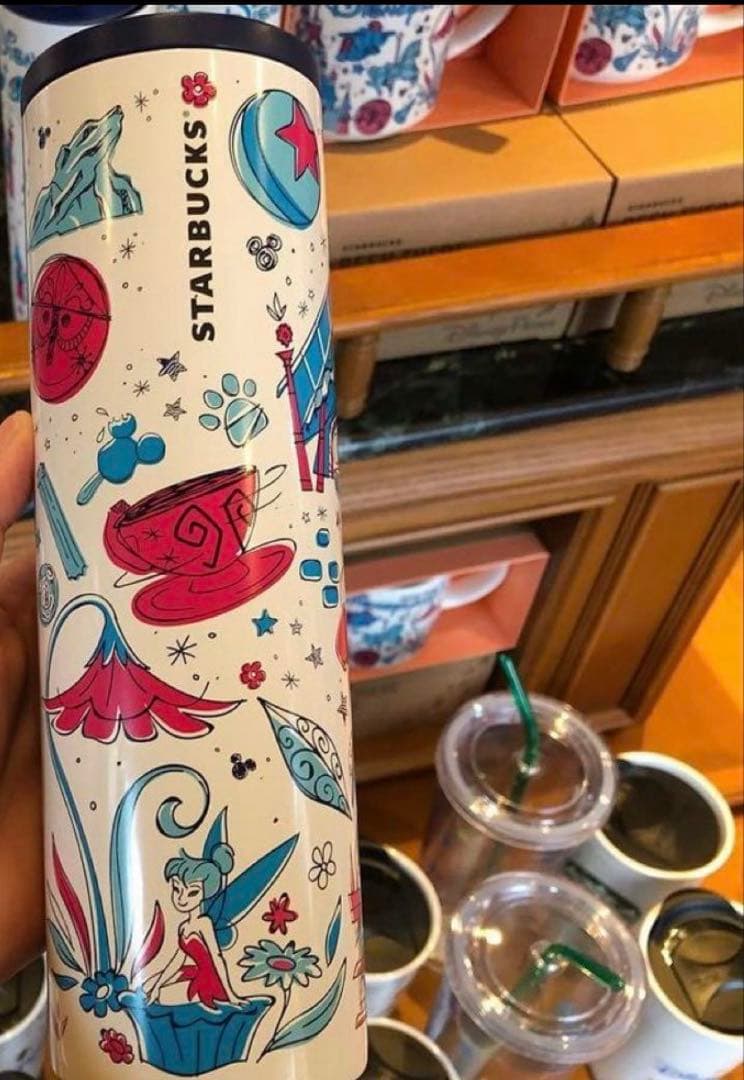 スターバックス×香港ディズニーランド コラボ15周年記念タンブラー 473ml