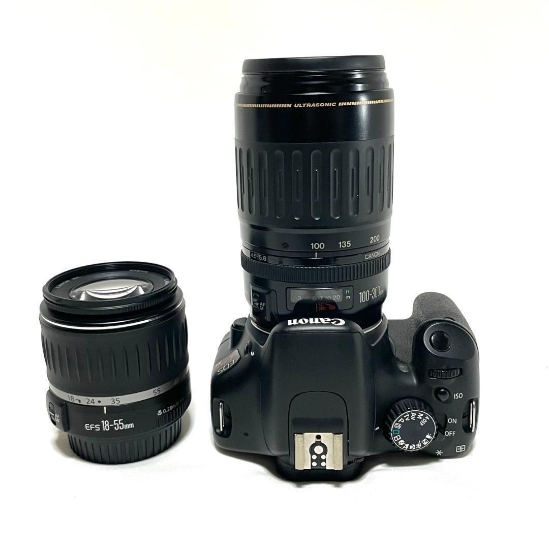 広角から望遠まで✨ Canon EOS Kiss X4 超望遠Wレンズセット