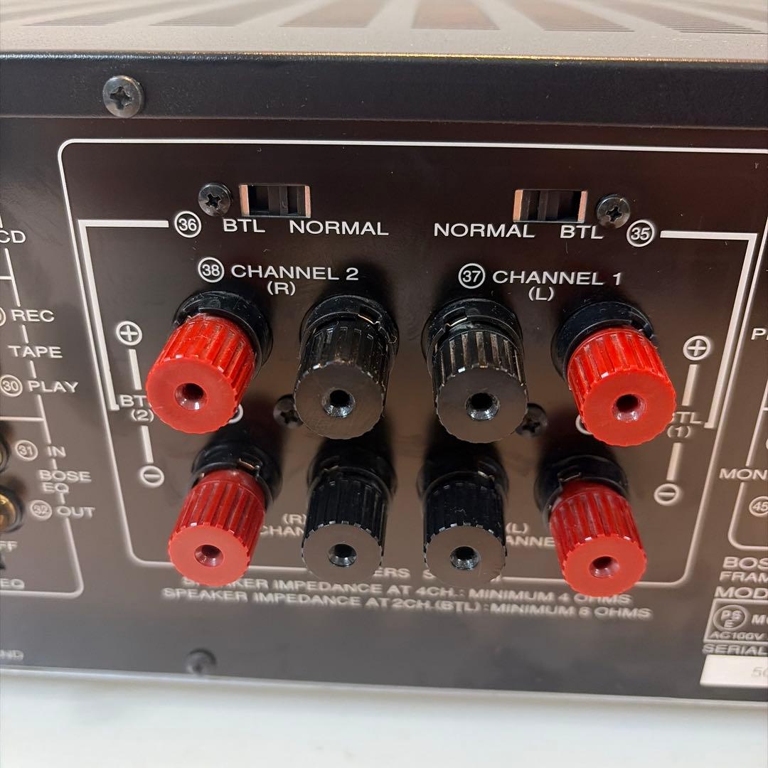 美品　中古　BOSE 4702-Ⅱ プリメインアンプ