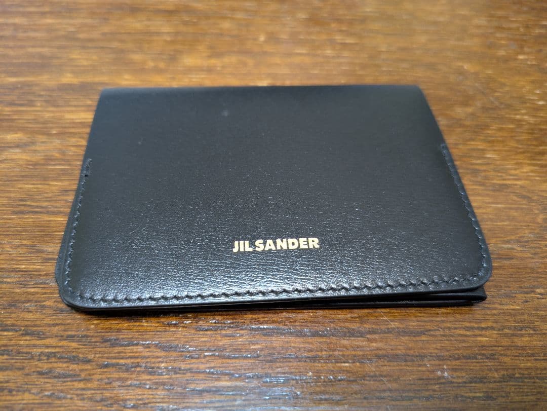 JIL SANDER ブラック名刺入れ 保存袋付き　価格交渉OK