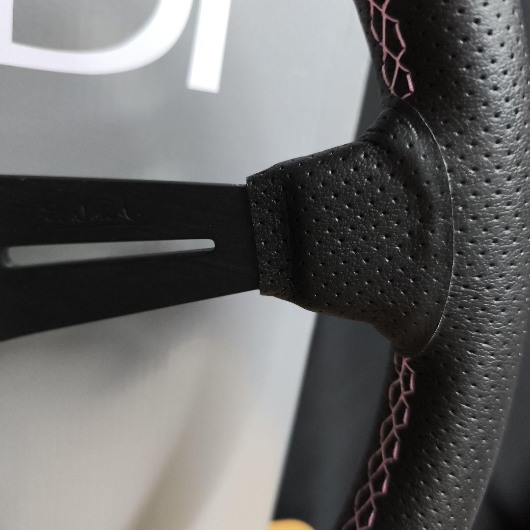 ナルディNARDI タイプ　ピンク　85mmディープ350mm