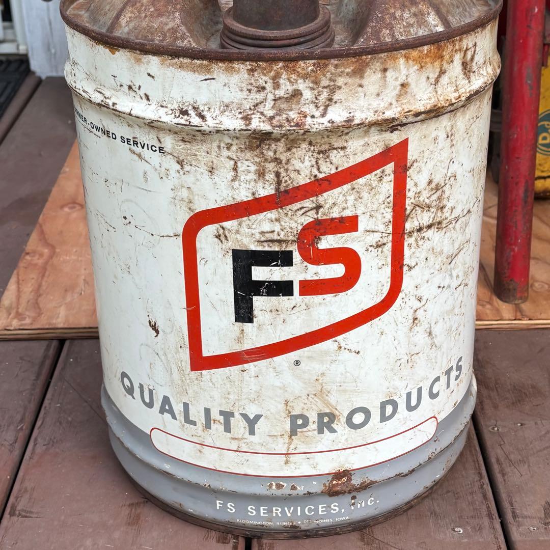 USA VINTAGE 1960s FS Services 5ガロン缶