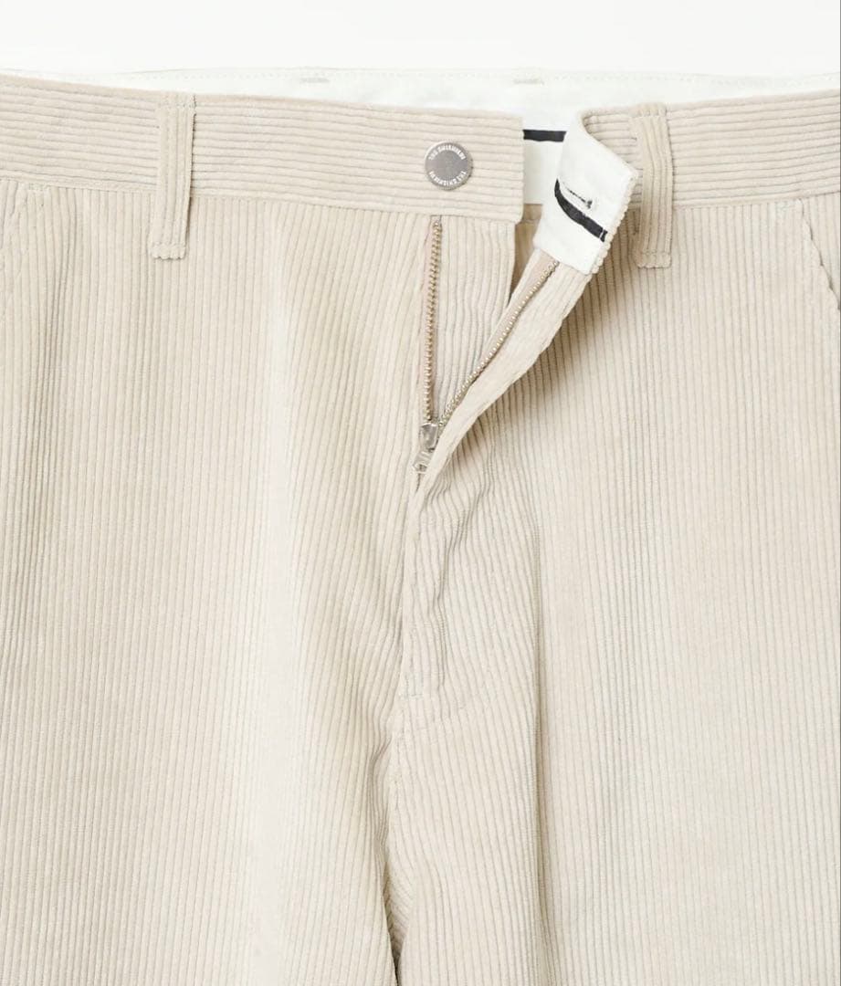 パンツ Shishikui painter C CORDUROY CREAM36