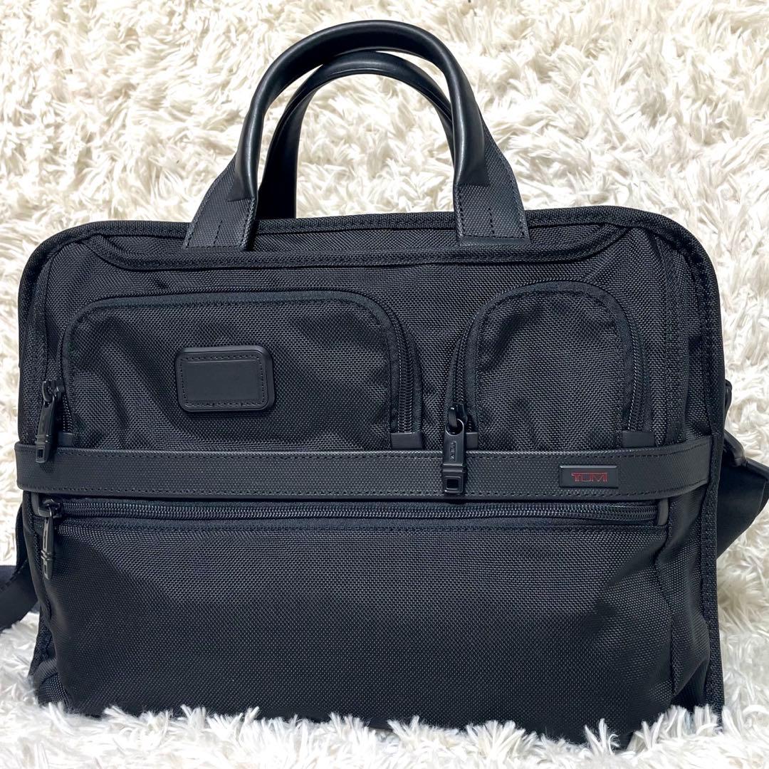 【未使用級】TUMI アルファ2 ビジネスバッグ 拡張機能 26141D2