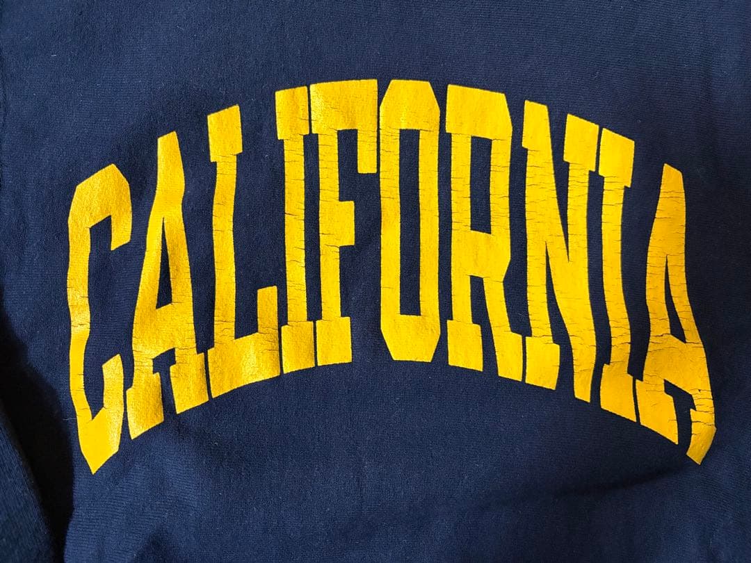 【超希少】90SリバースウェーブCALIFORNIA 裏C サイズM USA