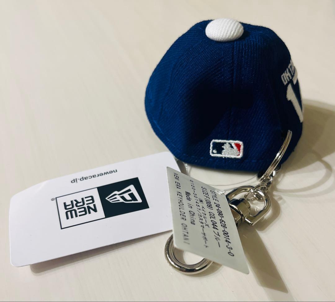 希少価値　背番号17NEW ERA ドジャース キャップ キーホルダー 大谷翔平