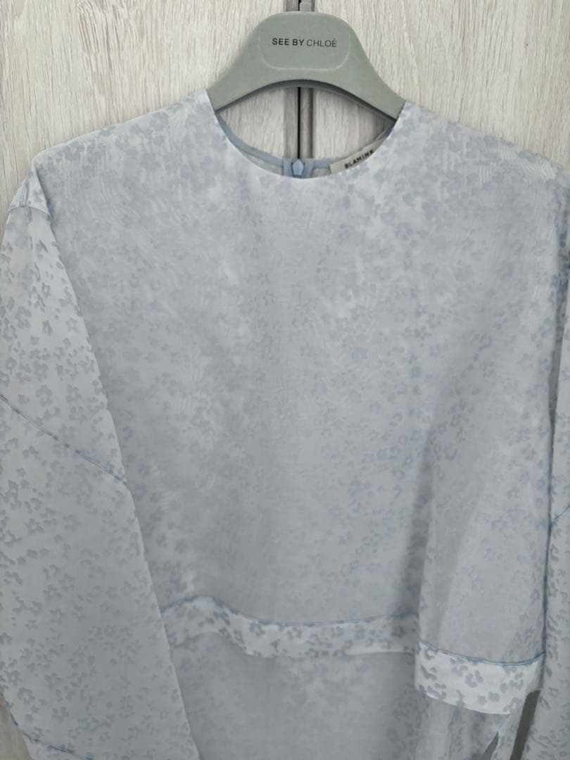 Blamink 梅田阪急限定ブラウス　ブルー