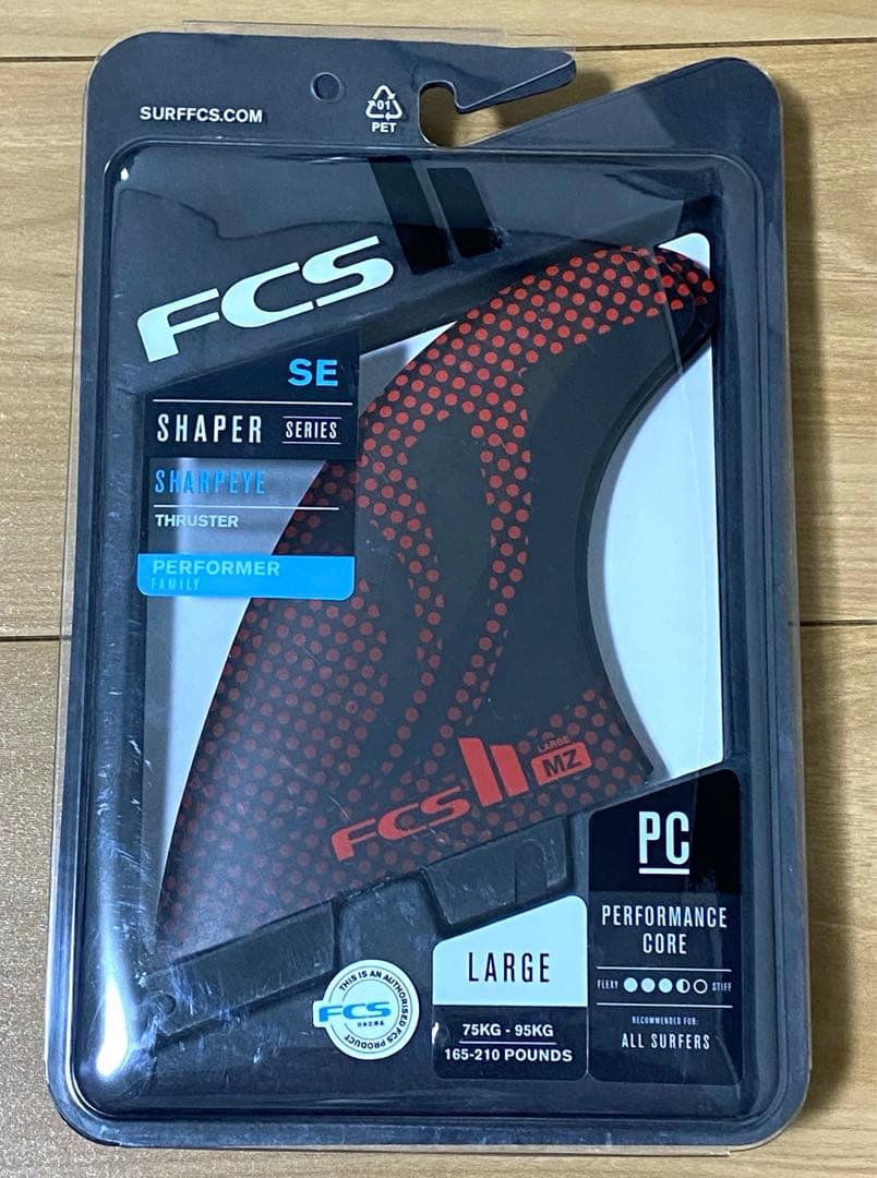 FCS エフシーエス FCS 2 シャープアイ トライフィン Lサイズ