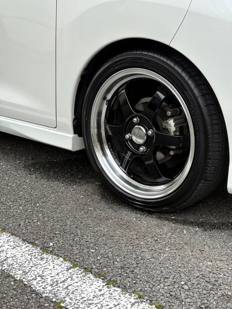 ボルクレーシングTE37 KCRホイールタイヤ 鍛造 16インチ 軽自動車