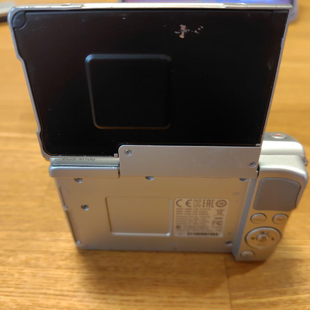 Canon EOS M100 レンズキット グレー ミラーレス一眼カメラ