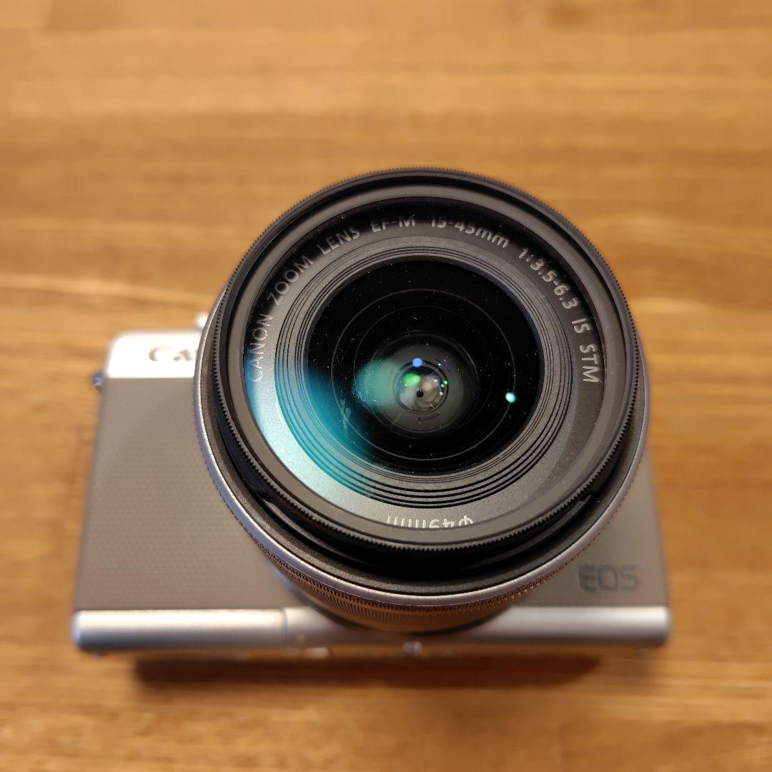 Canon EOS M100 レンズキット グレー ミラーレス一眼カメラ