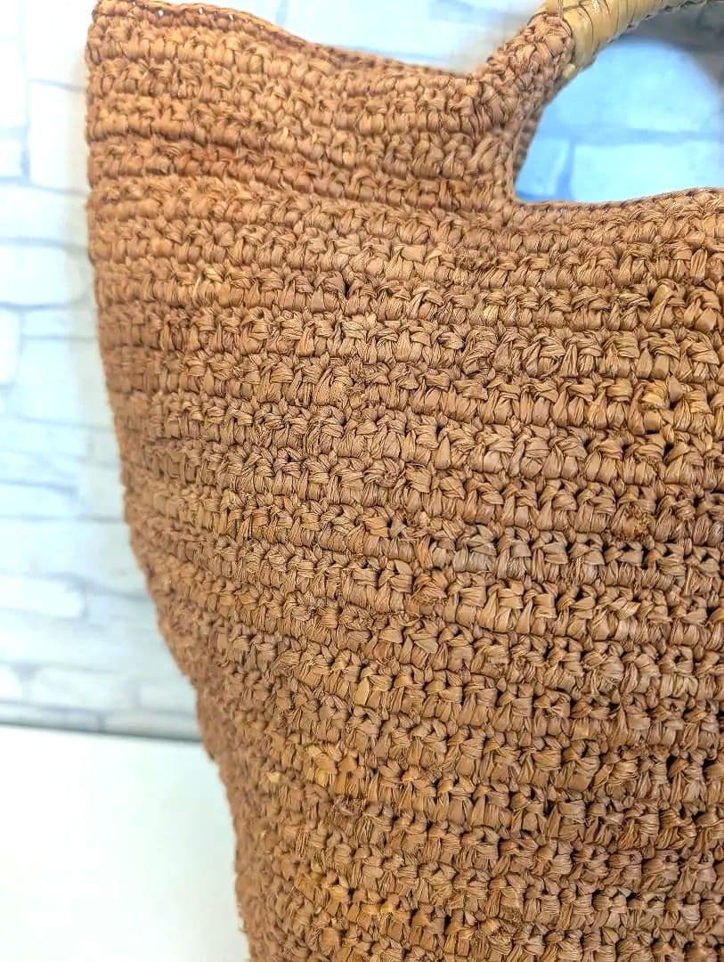 ♥美品♥ヘレンカミンスキー　かごバッグ　ラフィア　トートバッグ　大容量