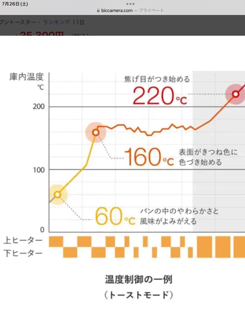 バルミューダトースター　BALMUDA ReBaker 新品未開封