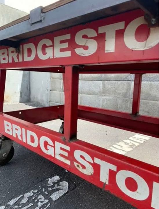 BRIDGESTONE ブリヂストン　作業台　ワークデスク　机　デスク　工場