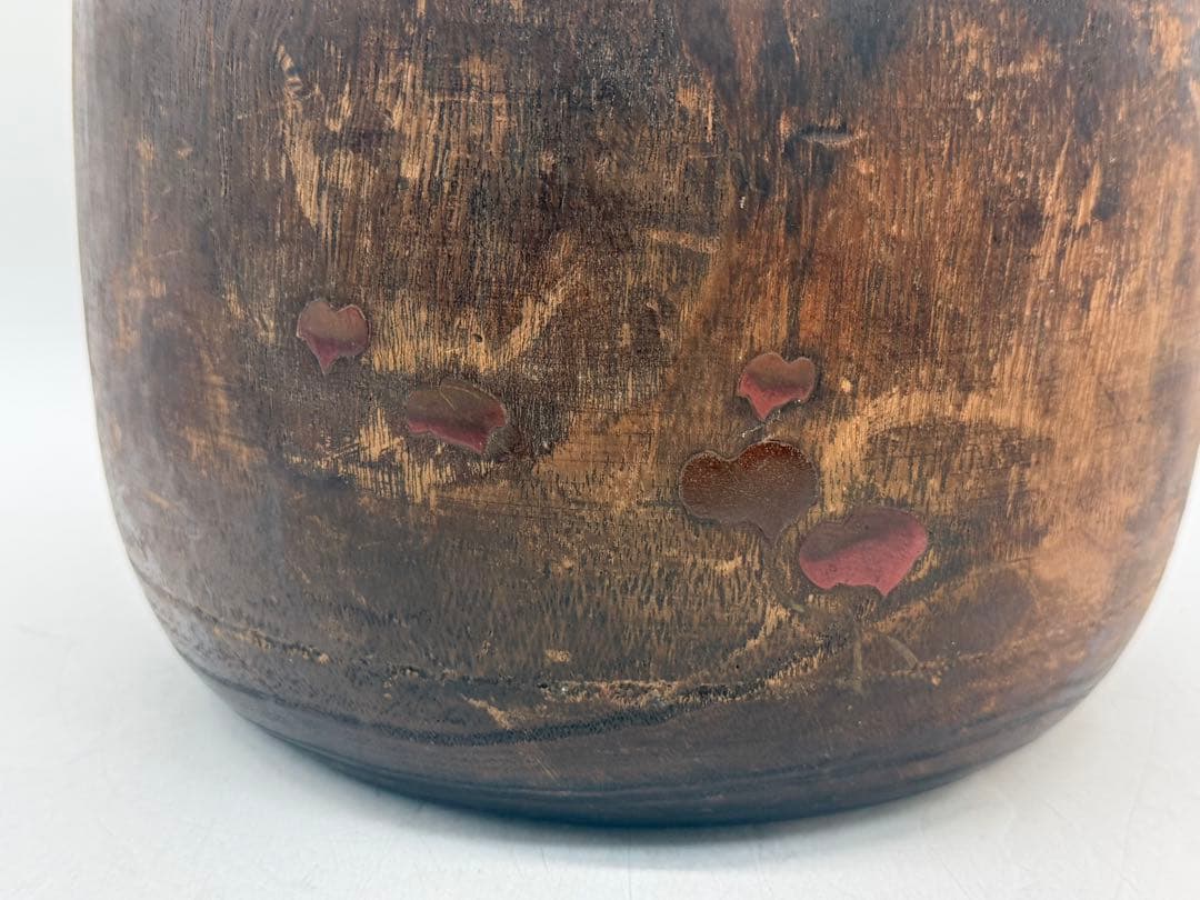 桐手銅芯炙りペア　秋草鶉紋　乾漆　茶道具　送料込み260202