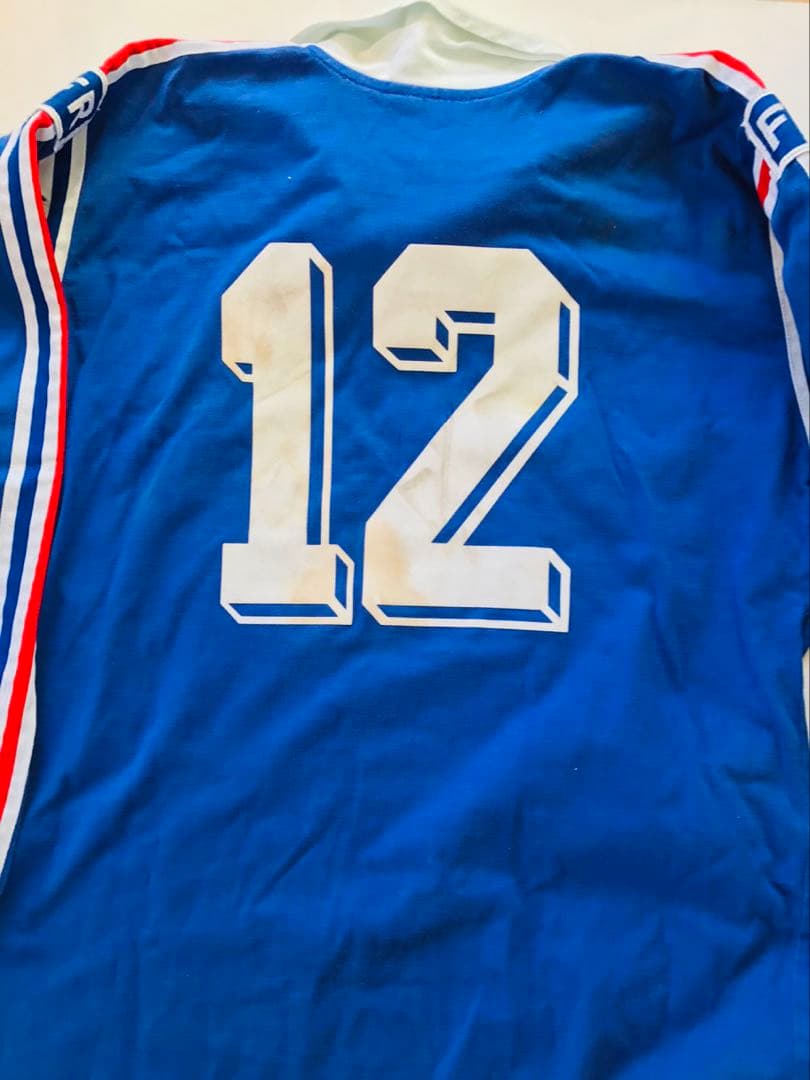 ラグビー フランス代表のジャージ　1993年南アフリカ遠征の実使用