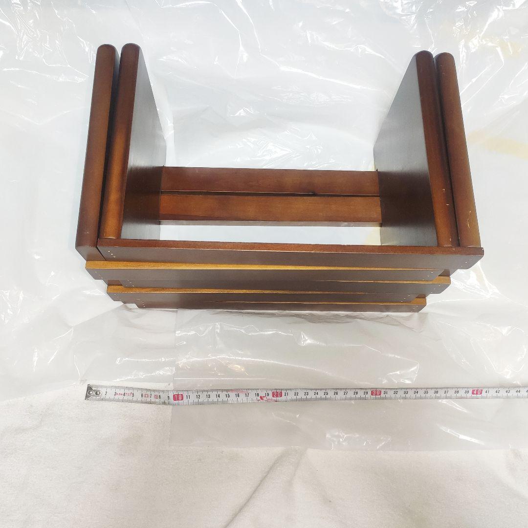 送料込み　調整式　BOOKラック　４個セット　倉庫整理案件です