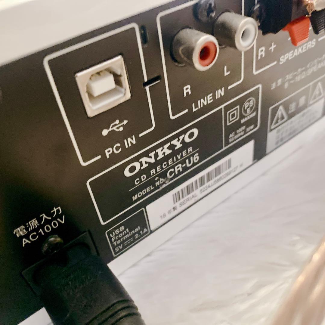 ONKYO CR-U6 CDレシーバー Bluetooth iPhone 接続◎