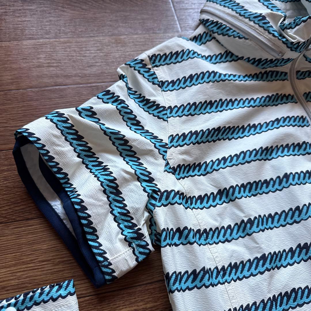 ADABAT GOLF アダバット　ゴルフ　フード付 レインワンピース