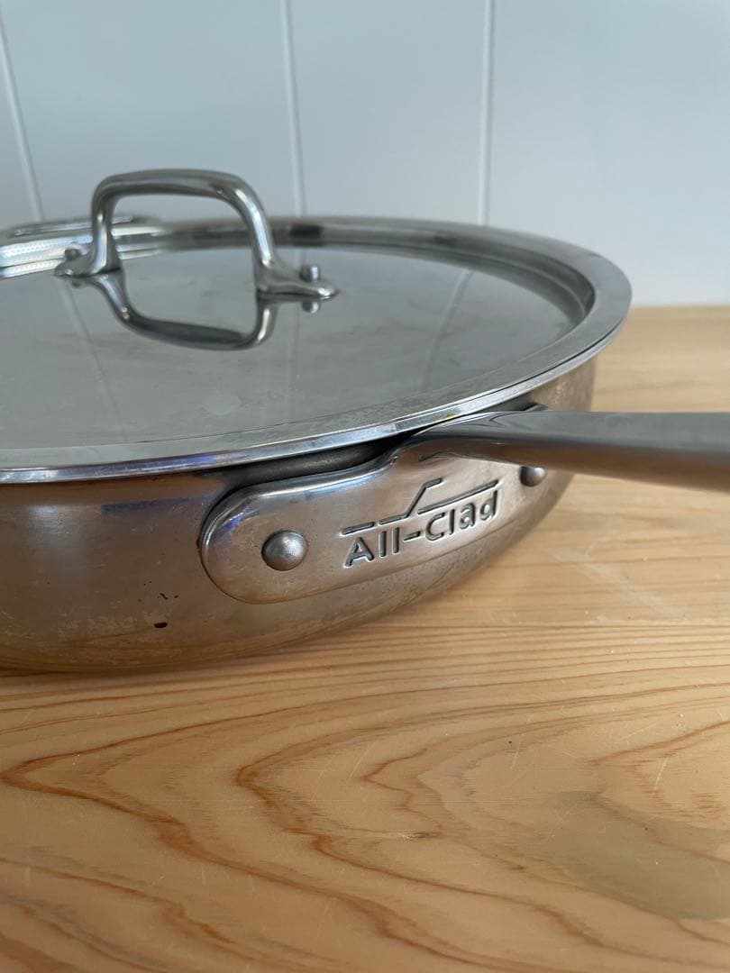 rctomi　All-Clad ソテーパン28cm 蓋付き