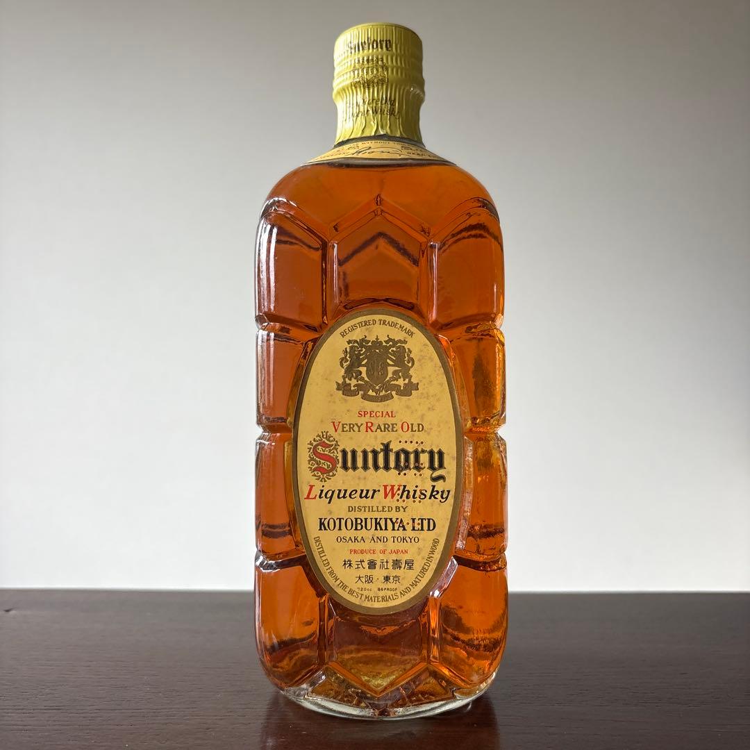 サントリーウイスキー角 WHISKY KOTOBUKIYA ベリーレアオールド