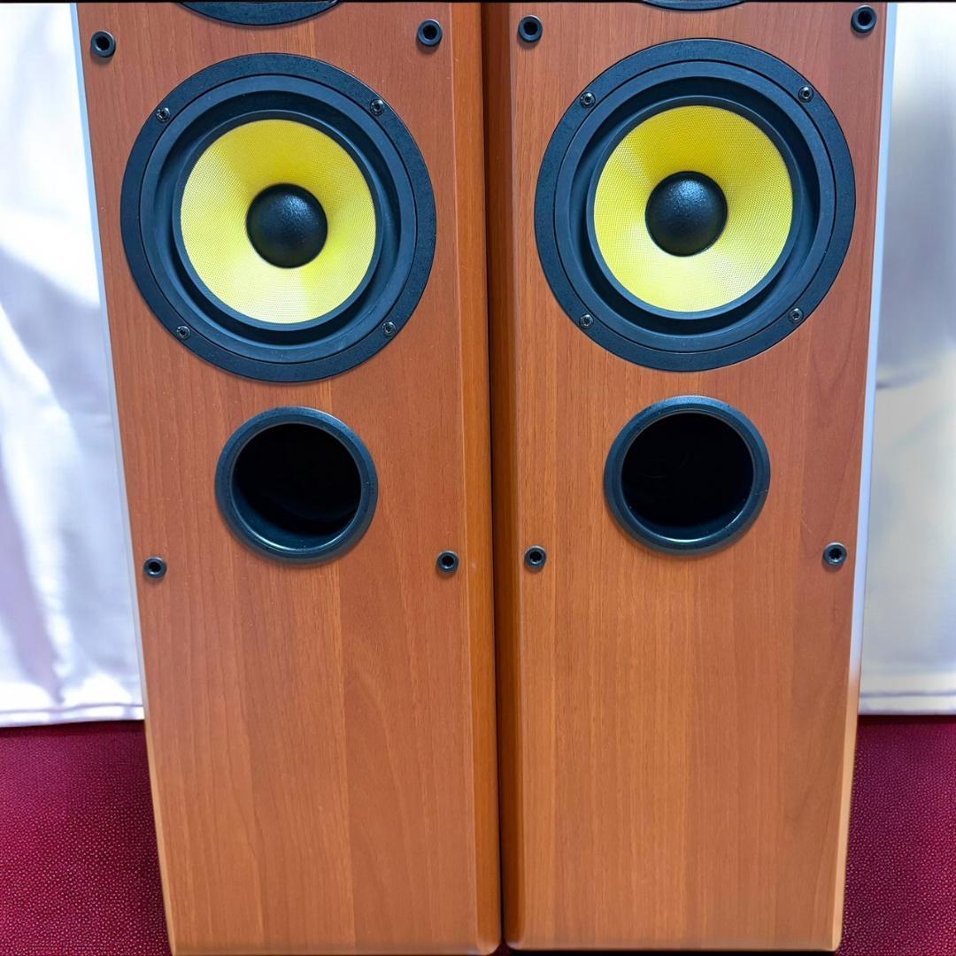 ☆美品 デノン SC-T777SA トールスピーカーペア ジャンパープレート 付