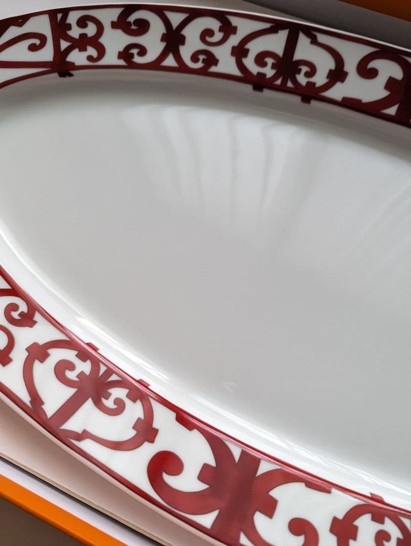 エルメス プレート オーバルプレート 大皿 超大皿 ガダルキヴィール