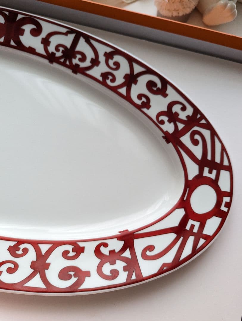 エルメス プレート オーバルプレート 大皿 超大皿 ガダルキヴィール