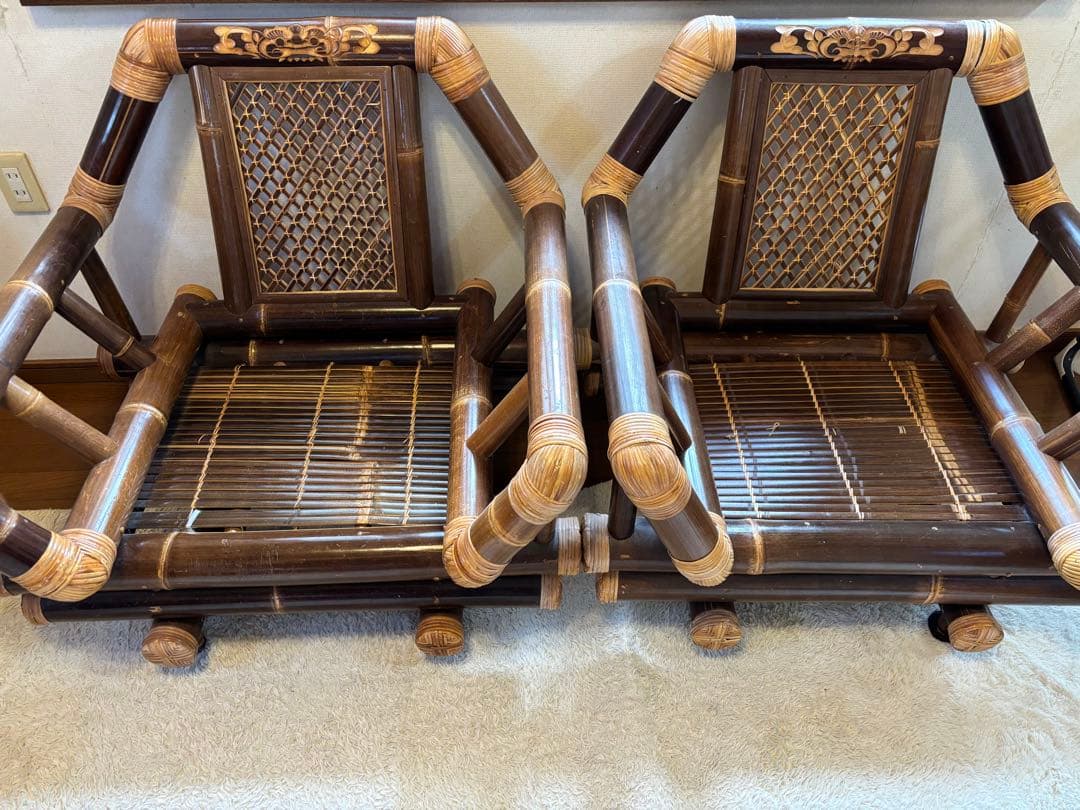 バリ島アジアンバンブー家具セット