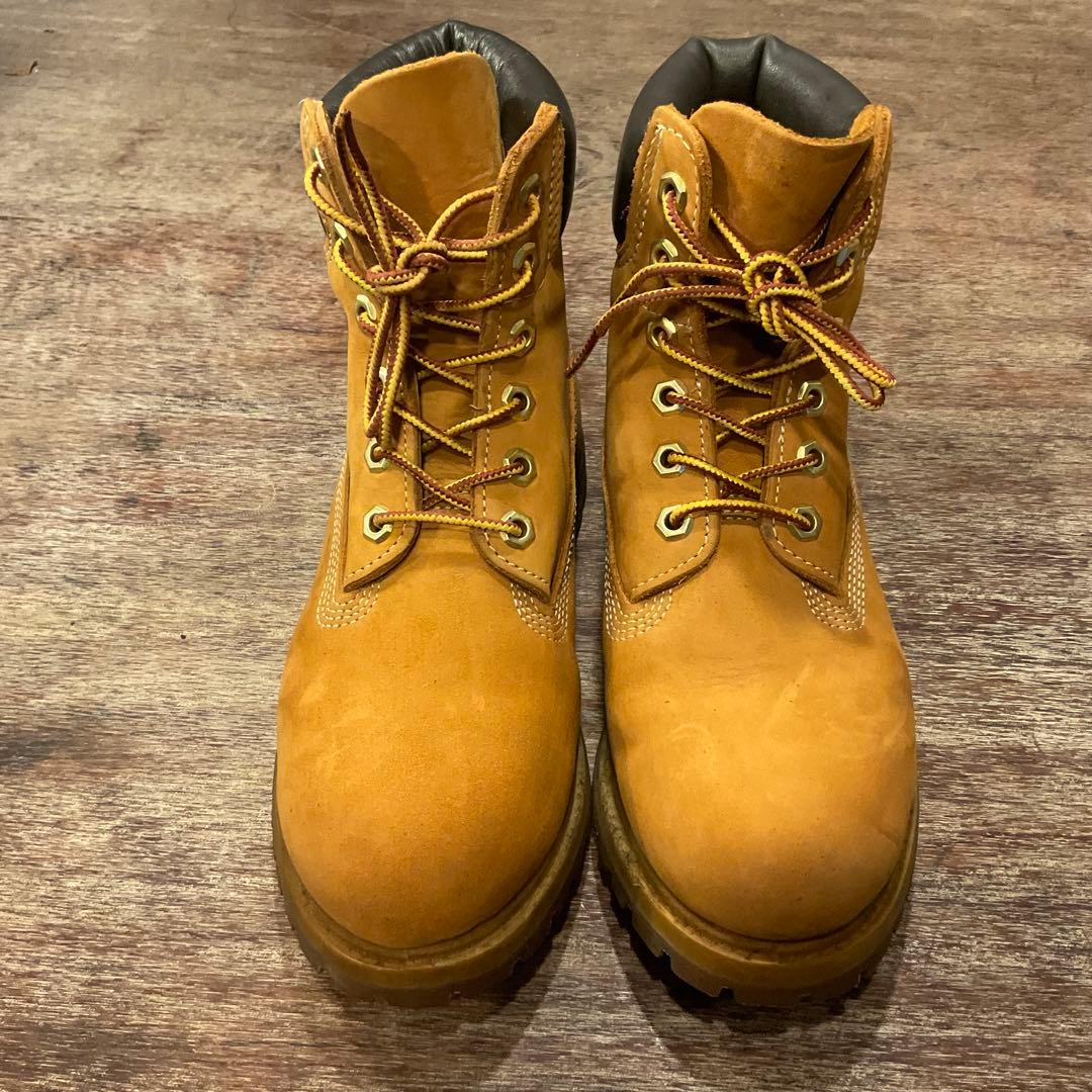 美品！ティンバーランド 6インチ 10361 プレミアム ブーツ 23cm