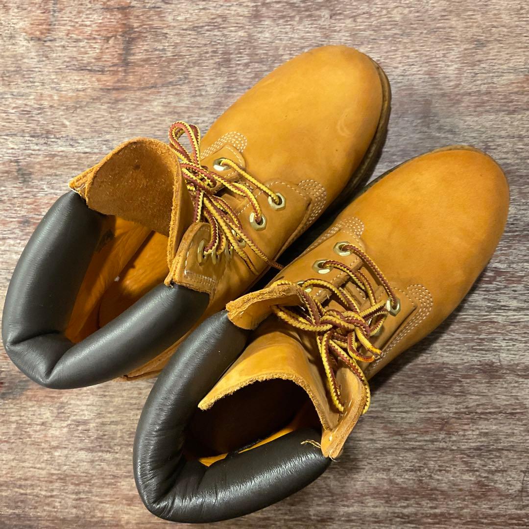 美品！ティンバーランド 6インチ 10361 プレミアム ブーツ 23cm