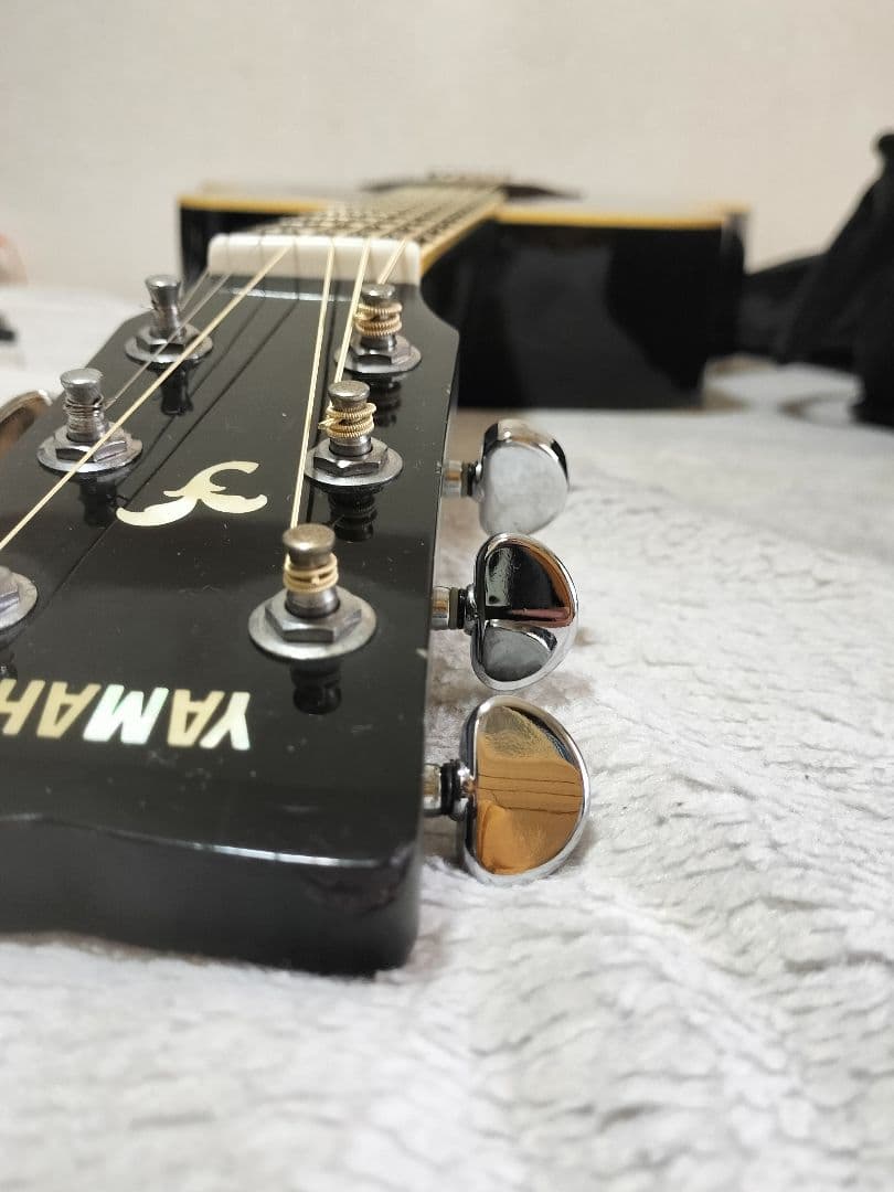 YAMAHA FG-720S BL TOP単板 ケースオマケ多数付き 難あり