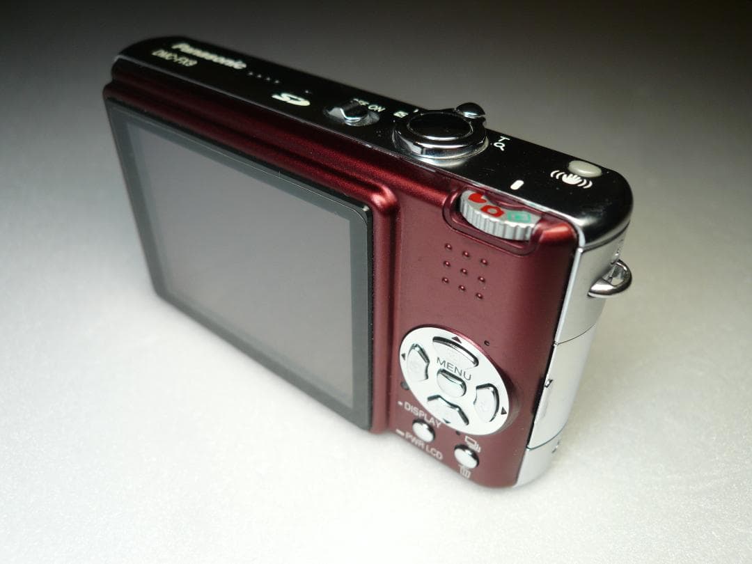 LUMIX★DMC-FX9⭕️箱入完品⭐️極美品⭕️安心の実働品★えんじ色