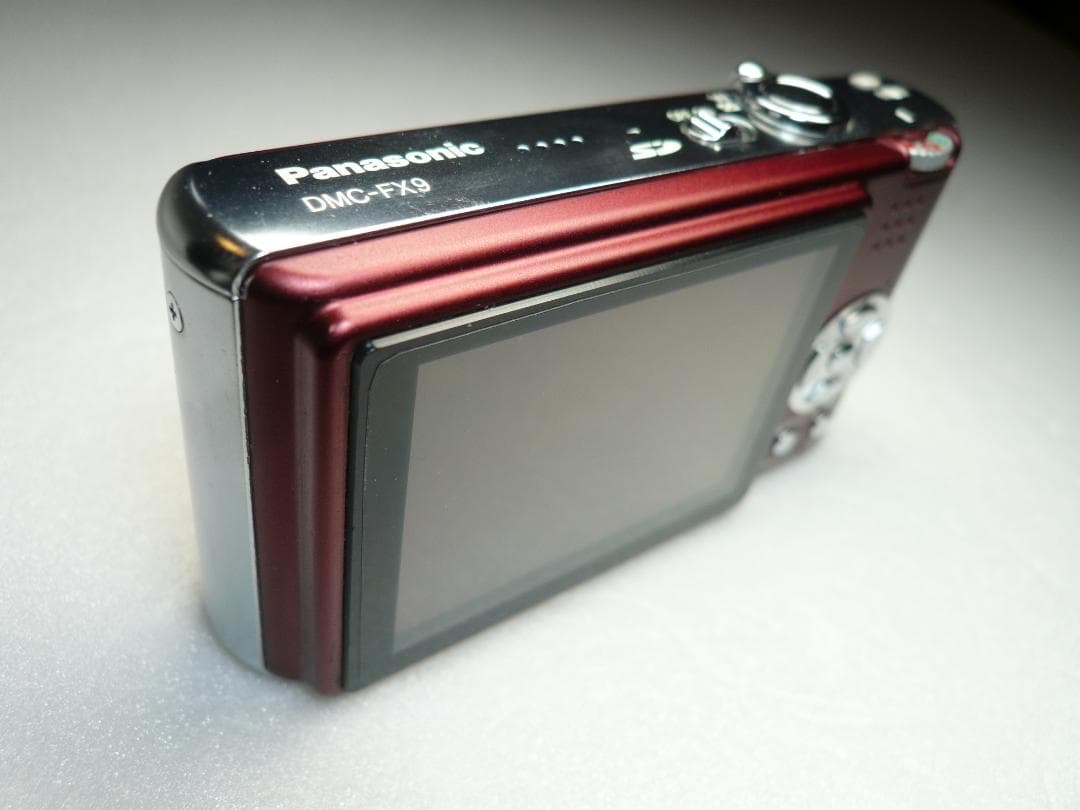 LUMIX★DMC-FX9⭕️箱入完品⭐️極美品⭕️安心の実働品★えんじ色