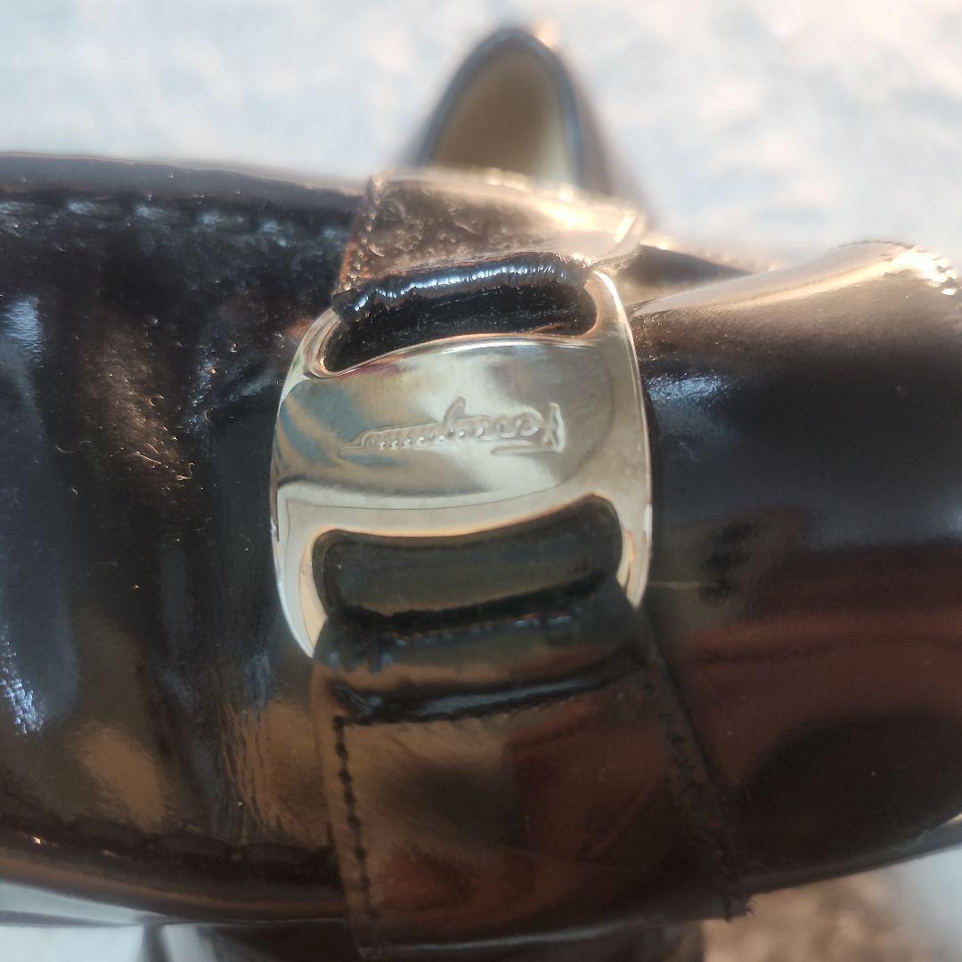 極美品 Salvatore Ferragamo✨ローファー ヴァラ エナメル