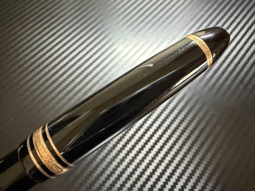 極美品 モンブラン マイスターシュテュック 146 14C 全金 F 万年筆