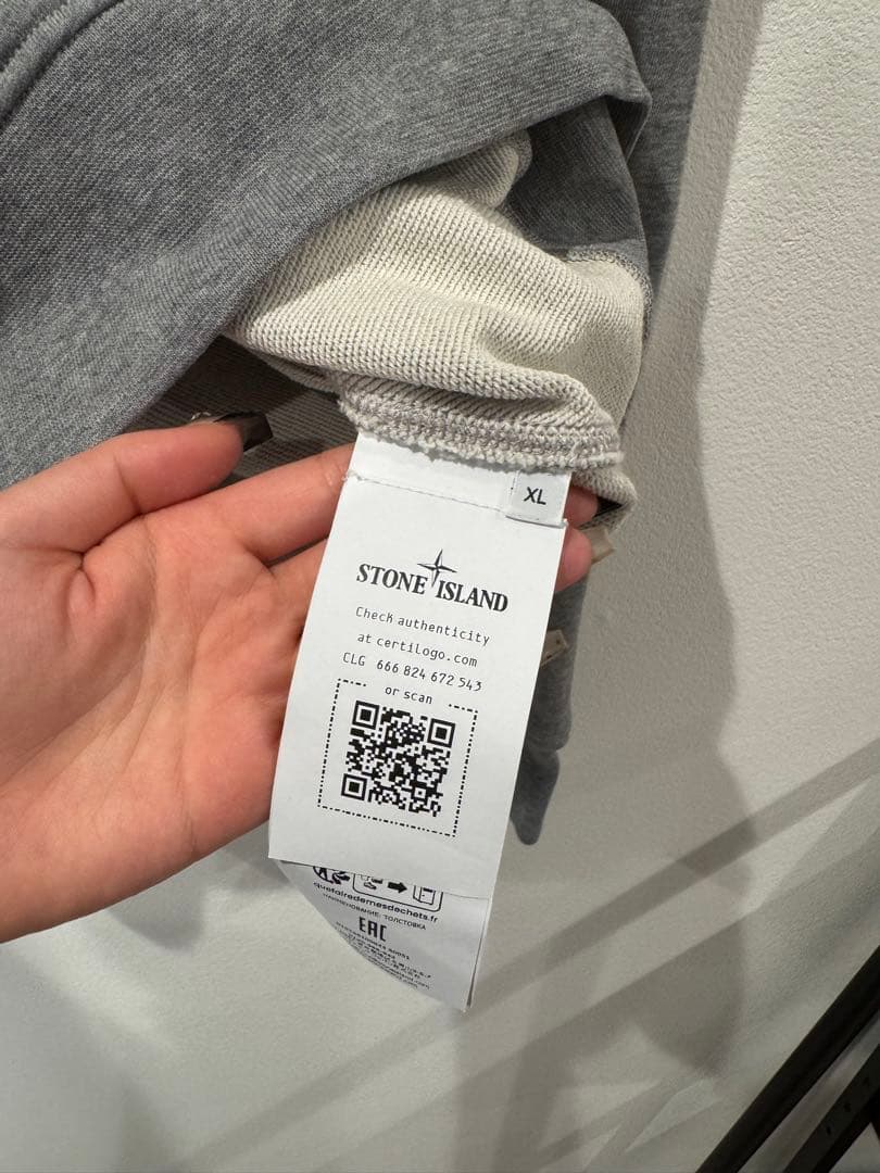 STONE  スウェット XL グレー