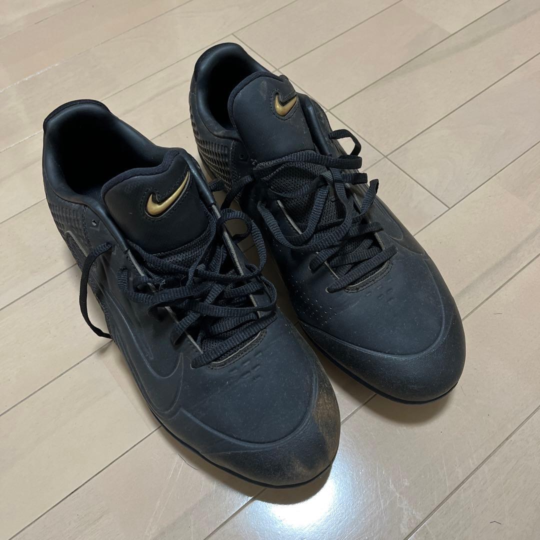 Nike ブラック スパイクシューズ　28.5