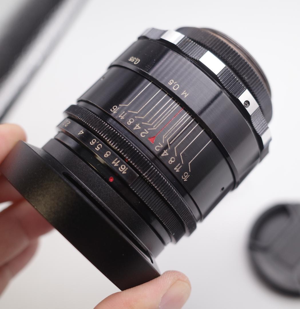 30【希少】Helios44 　美品　初期型ゼブラ　ヘリオス44　ぐるぐるボケ