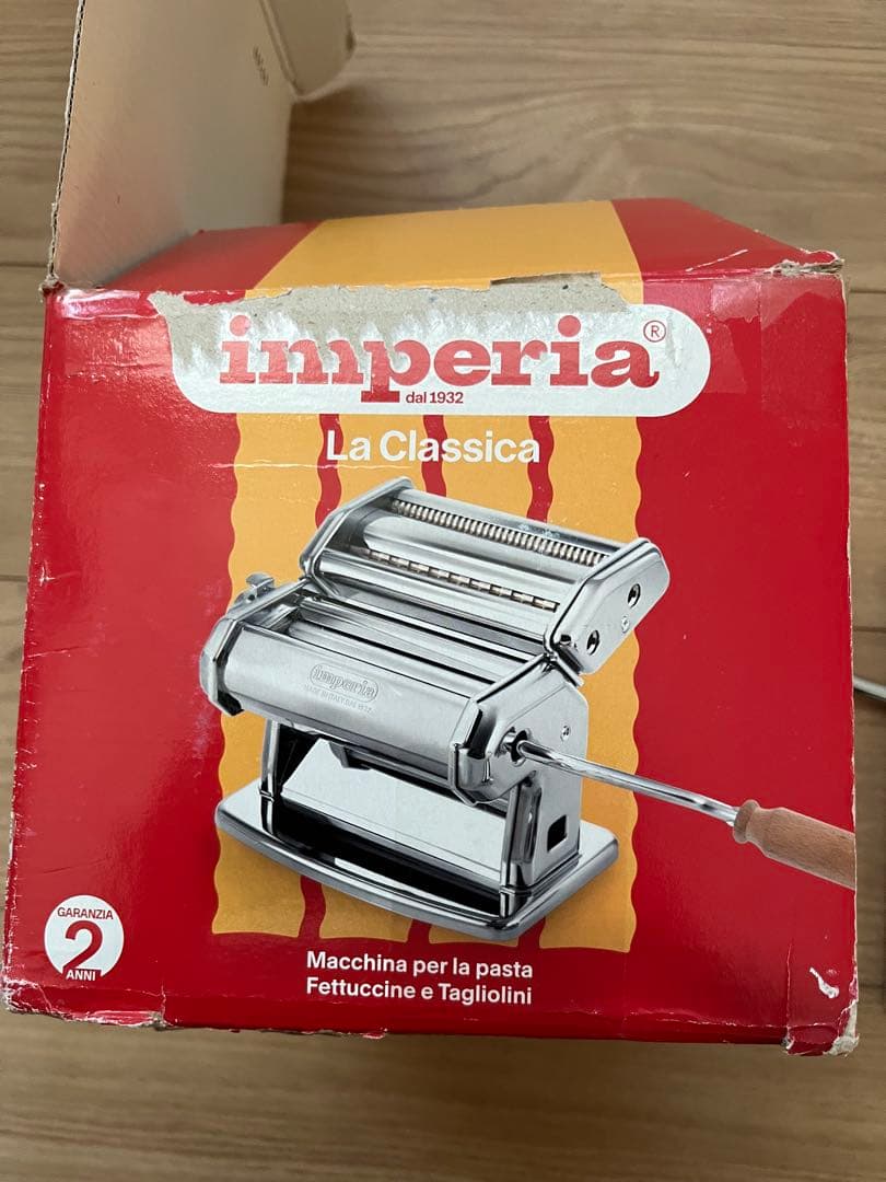 imperia パスタマシン ステンレス製