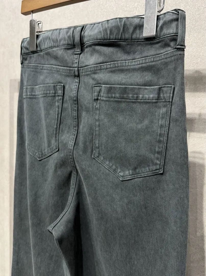 新品未使用 リサウンドクロージング デニムジャージ バギーワイドパンツ 新作