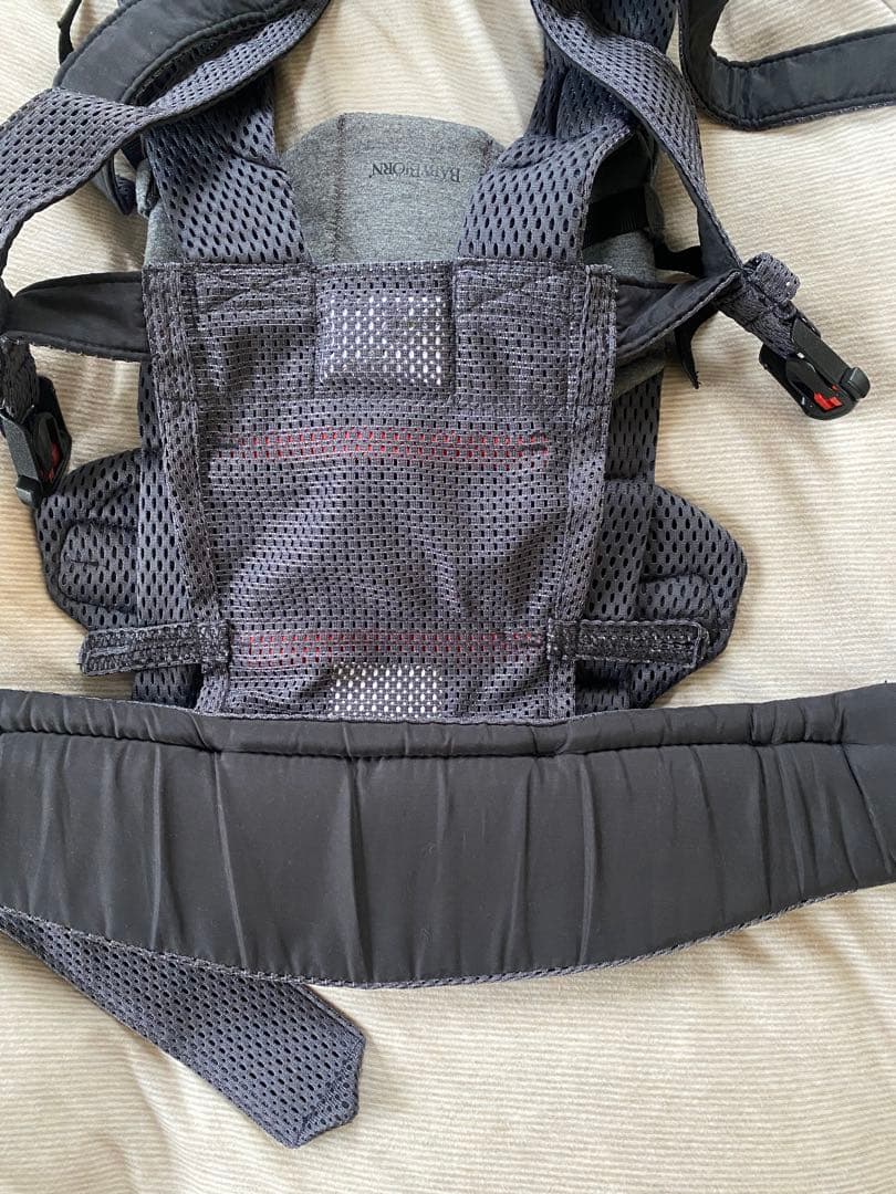 BABYBJÖRN ハーモニー抱っこ紐 ダークグレー メッシュ