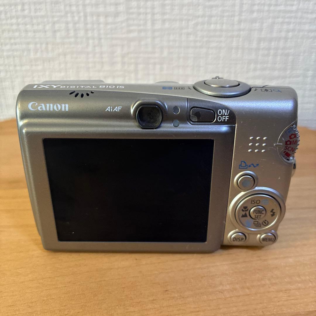 【ジャンク】Canon IXY DIGITAL 810 IS シルバー
