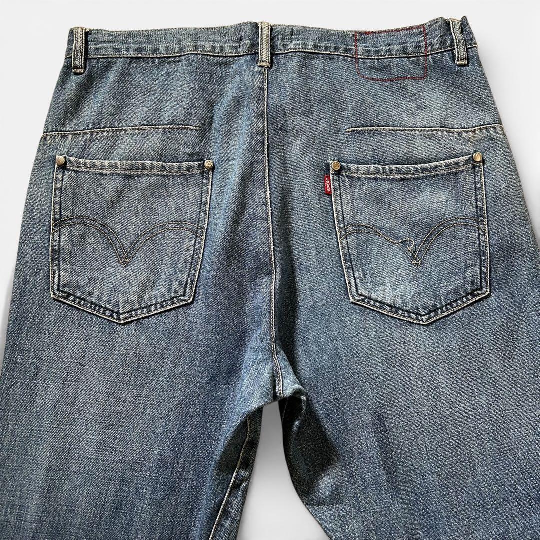 名作! 00s リーバイス エンジニアードジーンズ 立体裁断 W34 L30