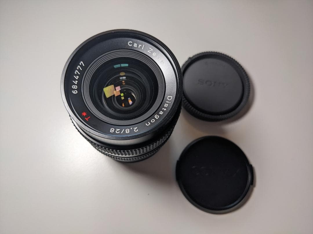 CONTAX Distagon T* 28mm F2.8 MM & アダプタ