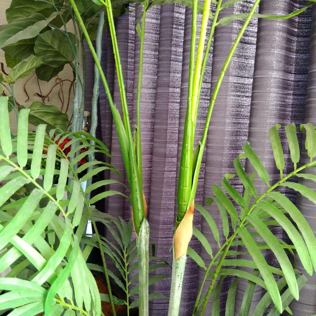 人工観葉植物 緑色 高さ約180cm