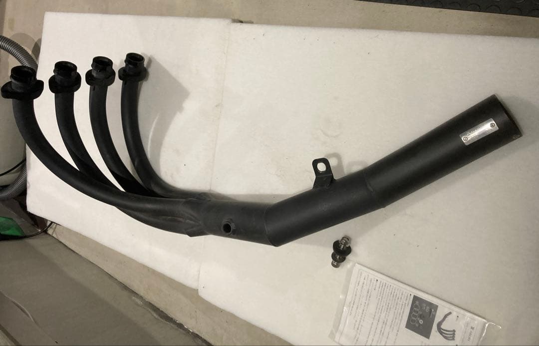 PMC ARCHI Z900RS 8BL 1ピースショート管マフラー　ブラック