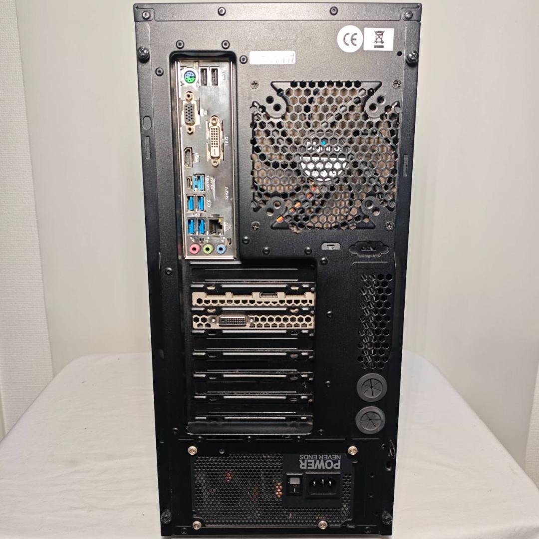 ゲーミングPC/Ryzen5/500GB/GTX1070/Office/ガレリア